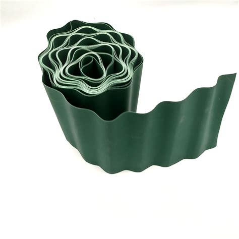 China 8inch 30ft Green Flexible Pp Plastic Outdoors Garden Edging Fence