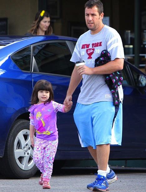 adam sandler enjoys ice cream with his girls after jack and jill is a
