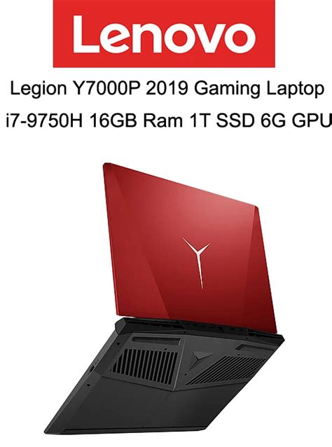 Professional Lenovo Gaming Laptop Legion Y7000p 2019 With 9th Gen Core