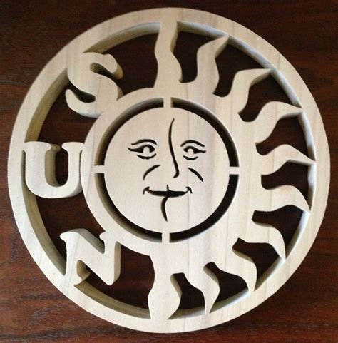 40 Best Scroll Saw Sun And Moon Images On Pinterest Sun Moon Intarsia