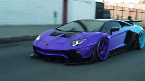 Chris Brown Widebody Lamborghini Aventador Video Como Muchos De
