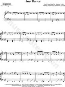 Aldy Santos Just Dance Sheet Music Piano Solo In C Minor