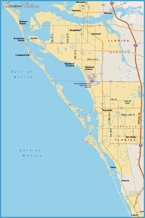 Printable Sarasota Map