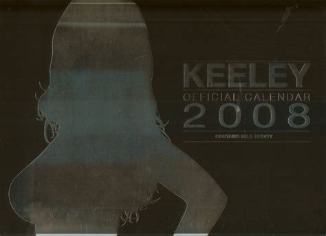 Keeley Hazell Official Calendar