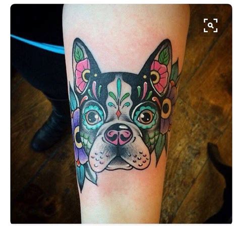 Pin By Deb On Boston Boston Terrier Tattoo Tattoos Dog Tattoos