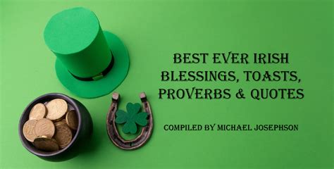 Best Ever Irish Blessings Toasts Proverbs Proverbs What Will Matter