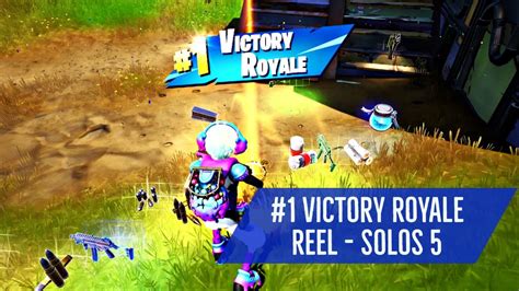 Fortnite Victory Royale Reel Solos 5 On Xbox Series X Youtube
