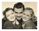 Myrna Loy, Clark Gable, Jean Harlow: Promo para “Entre esposa y ...