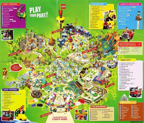 Legoland California Park Map Map Hd California Amusement Parks Map