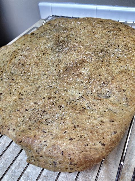 So, it's carbohydrate content is 99% fiber. Low-Carb Focaccia | Bob's Red Mill's Recipe Box