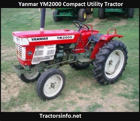 Yanmar Ym2000 Tractor Price Specs Reviews 2023