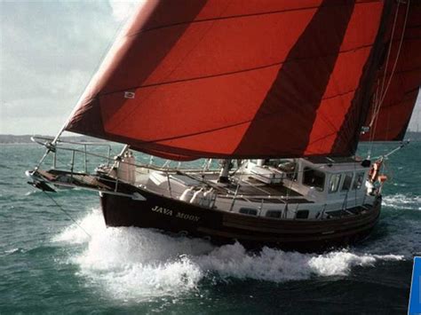 Sailing (solo) with my fisher 37 motorsailer. Buy Fisher 37 | Fisher 37 for sale