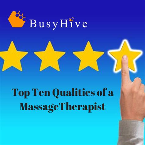 New Blog Out Today Top Ten Qualities Of A Massage Therapist Ukcommunity