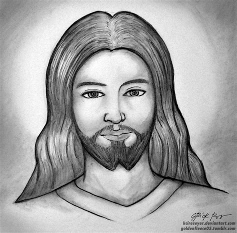 Easy Pencil Drawings Of Jesus