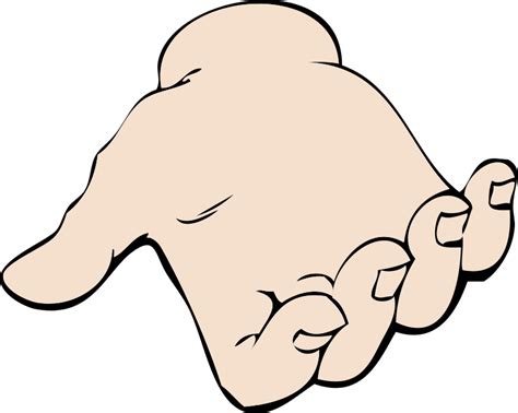 Outstretched Hand Clipart Free Download On Clipartmag