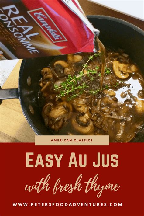 French Dip Recipe With Easy Au Jus Peters Food Adventures