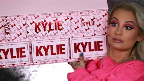 KYLIE COSMETICS VALENTINES DAY COLLECTION REVIEW YouTube