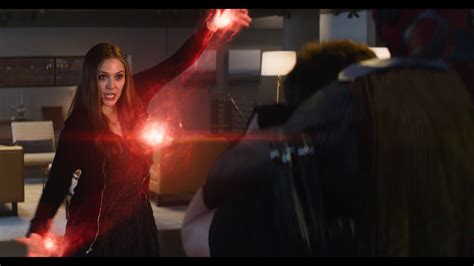 Scarlet Witch Powers Scenes Captain America Civil War Youtube