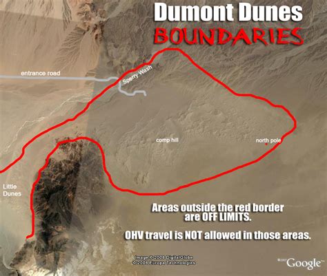 Dumont Dunes Maps