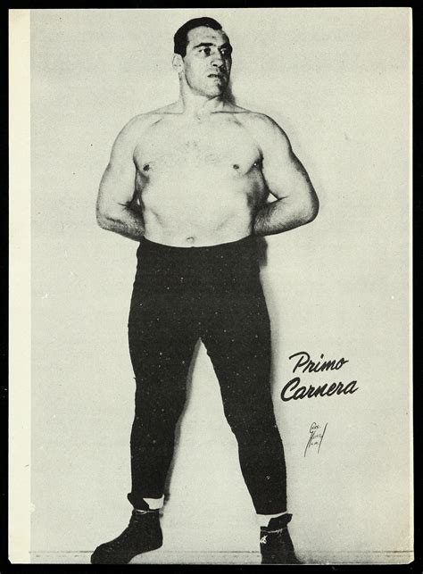 Lot Detail 1933 1934 Primo Carnera World Heavyweight Champion 6x 9