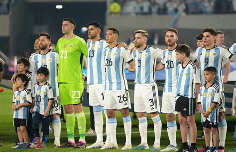 La Selección Argentina Tendrá Dos Amistosos En Junio Diario El Norte San Nicolás