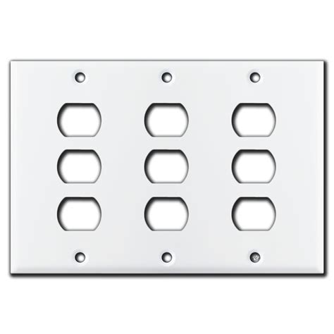 Duplex Stacked Toggle Switch Wall Plates Kyle Switch Plates