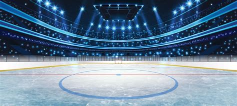 Ice Hockey Arena Background Concept 3386400 Vector Art At Vecteezy