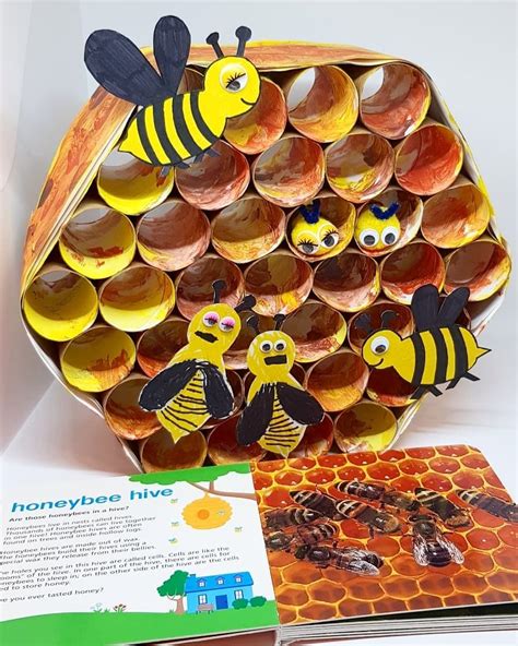 Kindergarten Bee Hive Craft