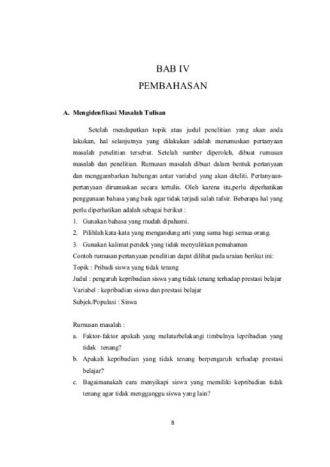 17 Contoh Makalah Yang Baik Dan Benar And Cara Membuat Lengkap