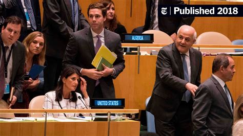 u n general assembly vote castigates israel over gaza deaths the new york times