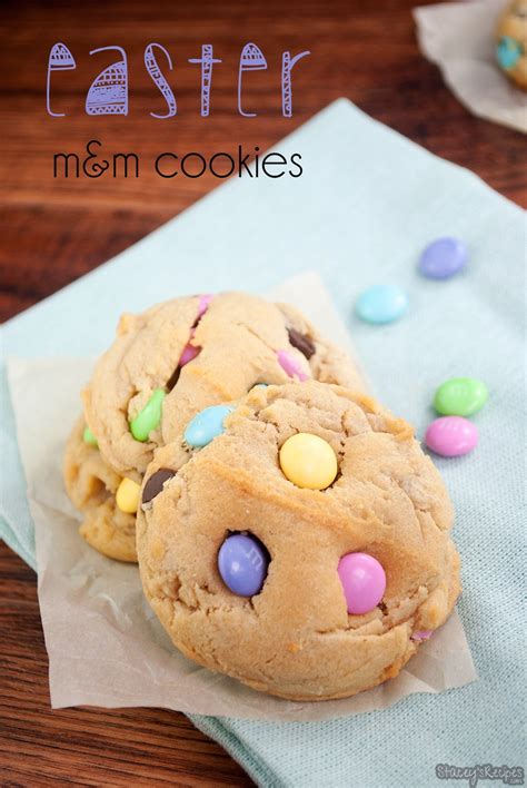 Easter Mandm Chocolate Chip Cookies Staceys Recipes
