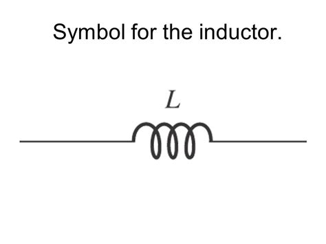 Variable Inductor Schematic Symbol