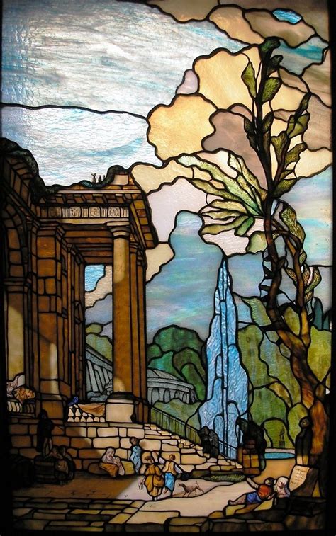Tiffany Mountain Stained Glass Window Artofit