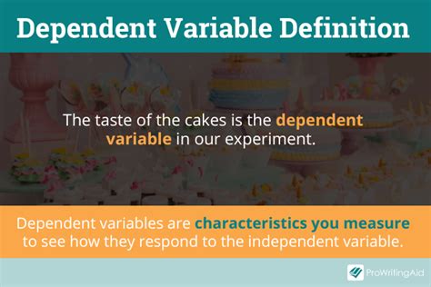 Independent Vs Dependent Variables