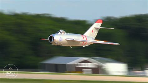 Randy W Ball Mig 17f Aerobatics EAA AirVenture Oshkosh 2023 YouTube