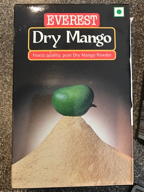 Nutritional Information For Everest Dry Mango Powder Focused On Fit