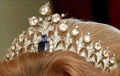 Toptenfashionnew Blue Diamond Tiara Crown