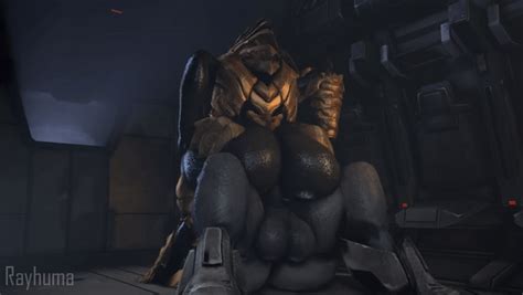 Post 4212956 Animated Arbiter Halo Rayhuma Rule63 Sangheili