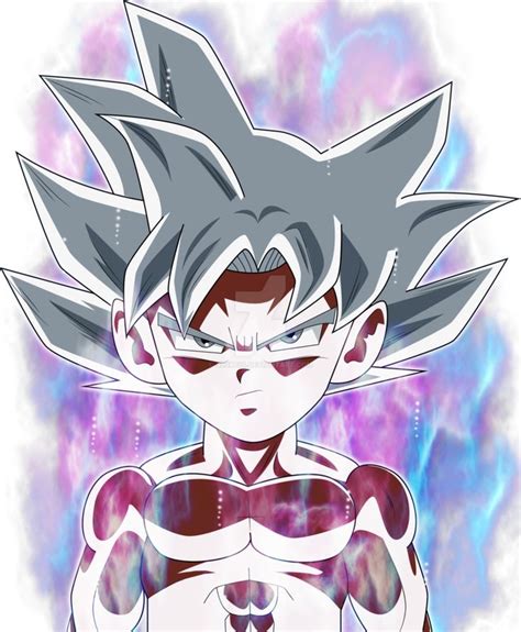 Goku Mastered Ultra Instinct Chibi Commission By Al3x796 Anime Dragon