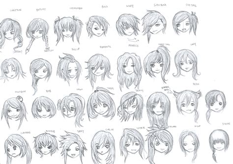 Cute Anime Hairstyles Short