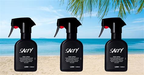 Lushs Salty Body Spray Is Designed To Smell Like The Beach We Tried