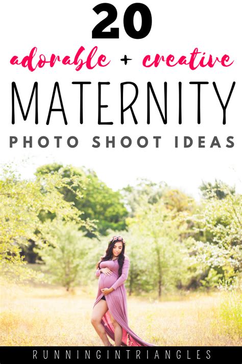 20 Adorable And Creative Maternity Photo Shoot Ideas
