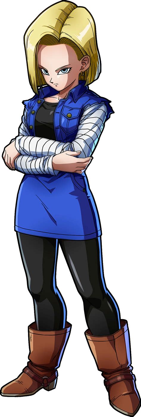 Android 18 Dragon Ball Dragon Ball Fighterz Dragonball Z Highres Official Art Recolor