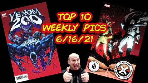 Tue June 16th Top 10 Comic Book Picks For New Weekly Comics 6152021