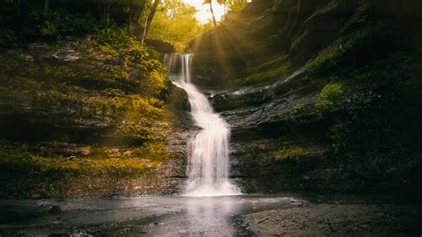 Time Lapse Photography Of Waterfall · Free Stock Photo