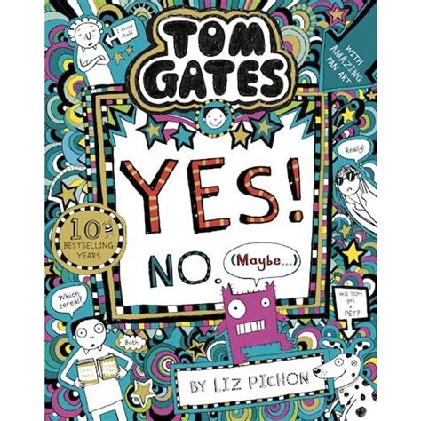 Liz Pichon Yes No Maybe Tom Gates Book 8 Ennis Bookshop Clare Ireland