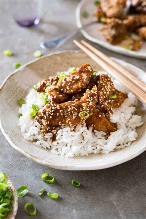 Easy Chinese Honey Sesame Chicken Recipetin Eats