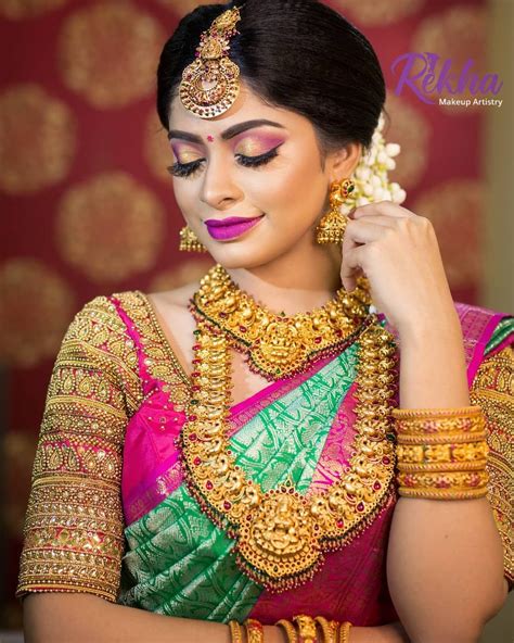Bridal Makeup Bridal Blouse Designs Wedding Saree Blouse Designs