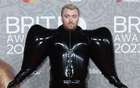 Designer Behind Sam Smiths Inflatable Brit Awards Suit The Idea Came