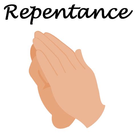 Pray Clipart Repentance Pray Repentance Transparent Free For Download